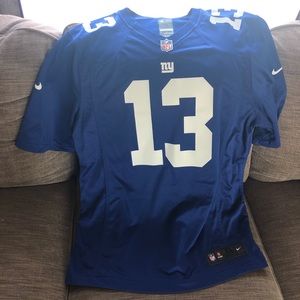 Authentic XL Giants Beckham Jersey